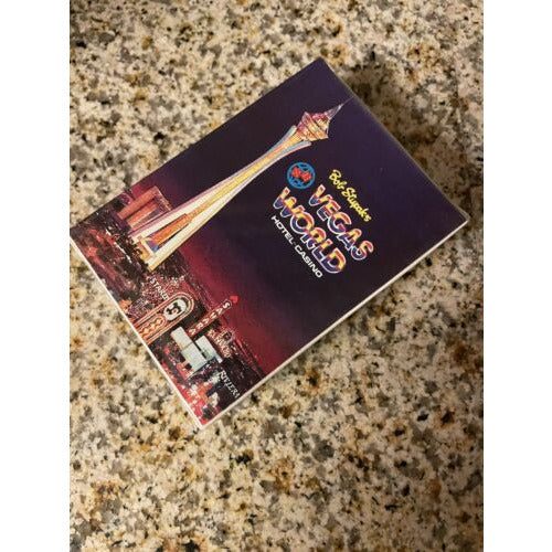 Vintage Bob Stupak’s Vegas World Hotel Casino Playing Cards Deck Sealed NEW