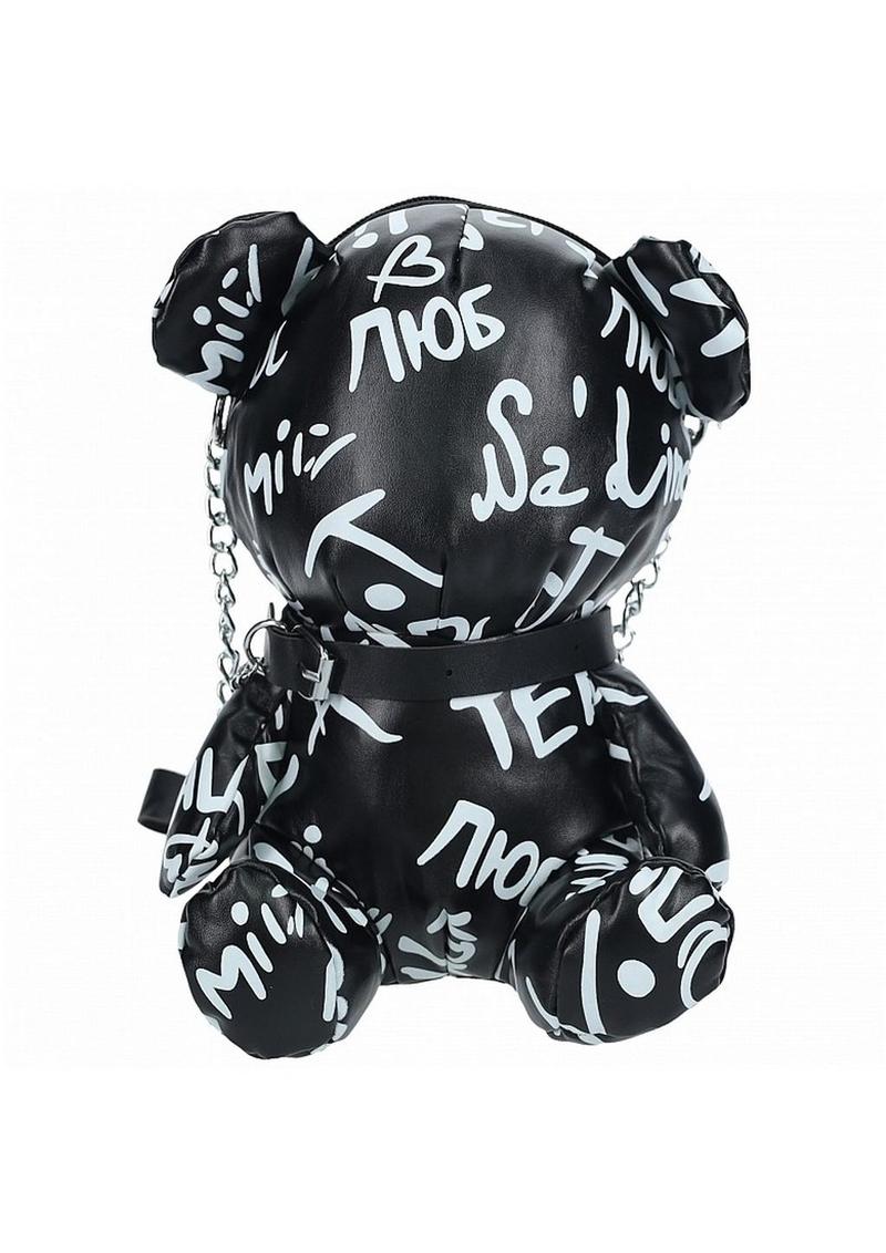 Pleather Bear Bag – Stylish Plush Purse