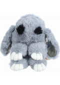 Fluffy Grey Bunny Bag – Cute Plush Purse