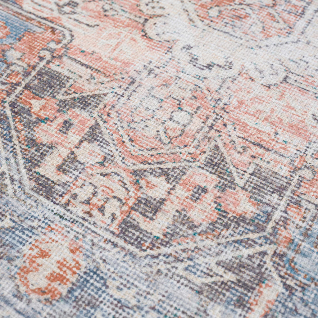 Rosman Distressed Washable Rug