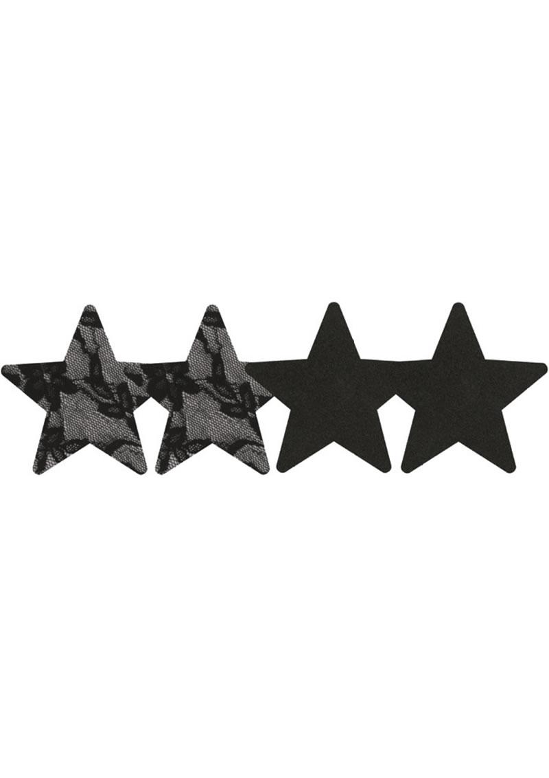 Satin and Lace Stars