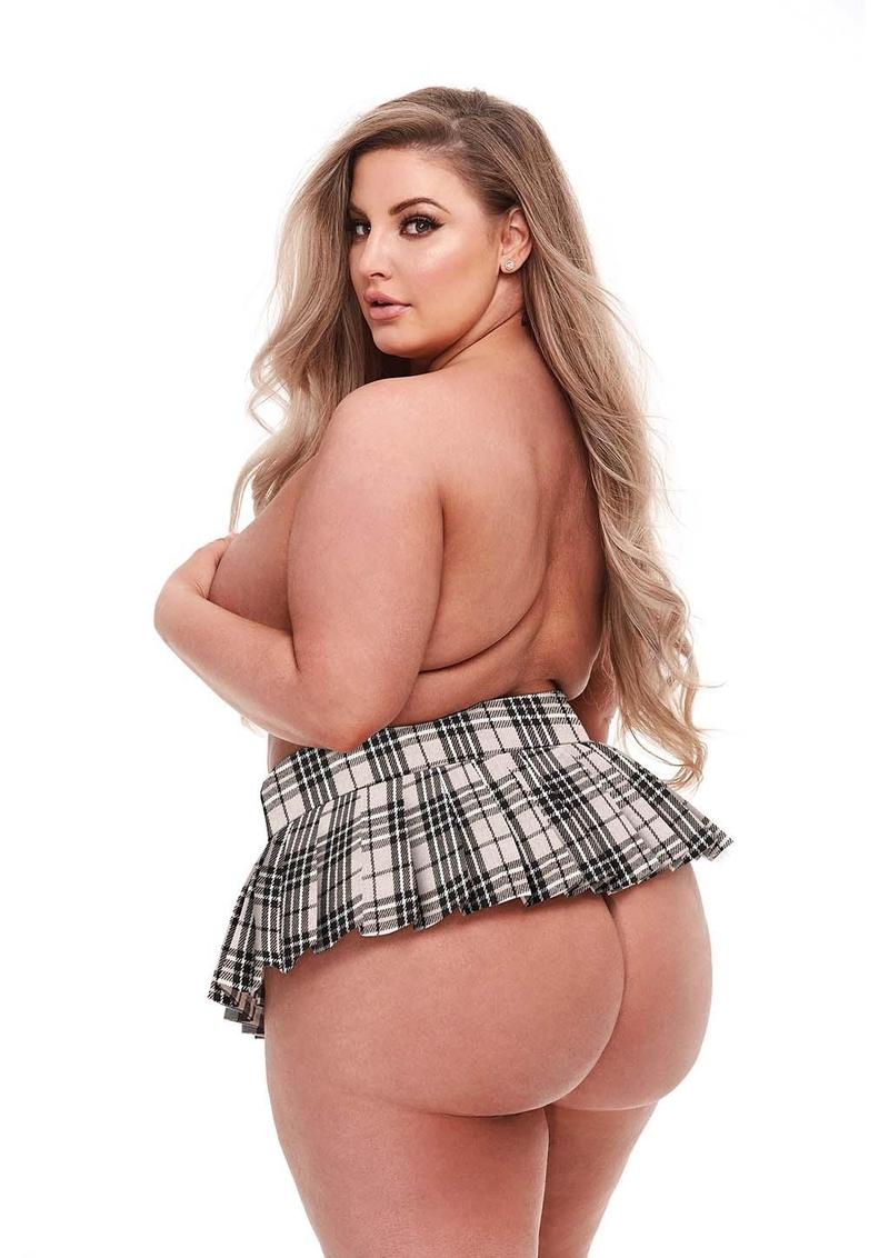 Schoolgirl Skirt - Camel