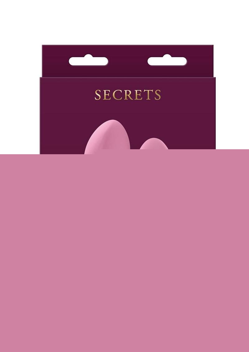 Secrets Rain Rechargeable Silicone Vibrator with Remote