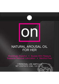 Sensuva On Natural Arousal Oil For Her .3ml Fishbowl