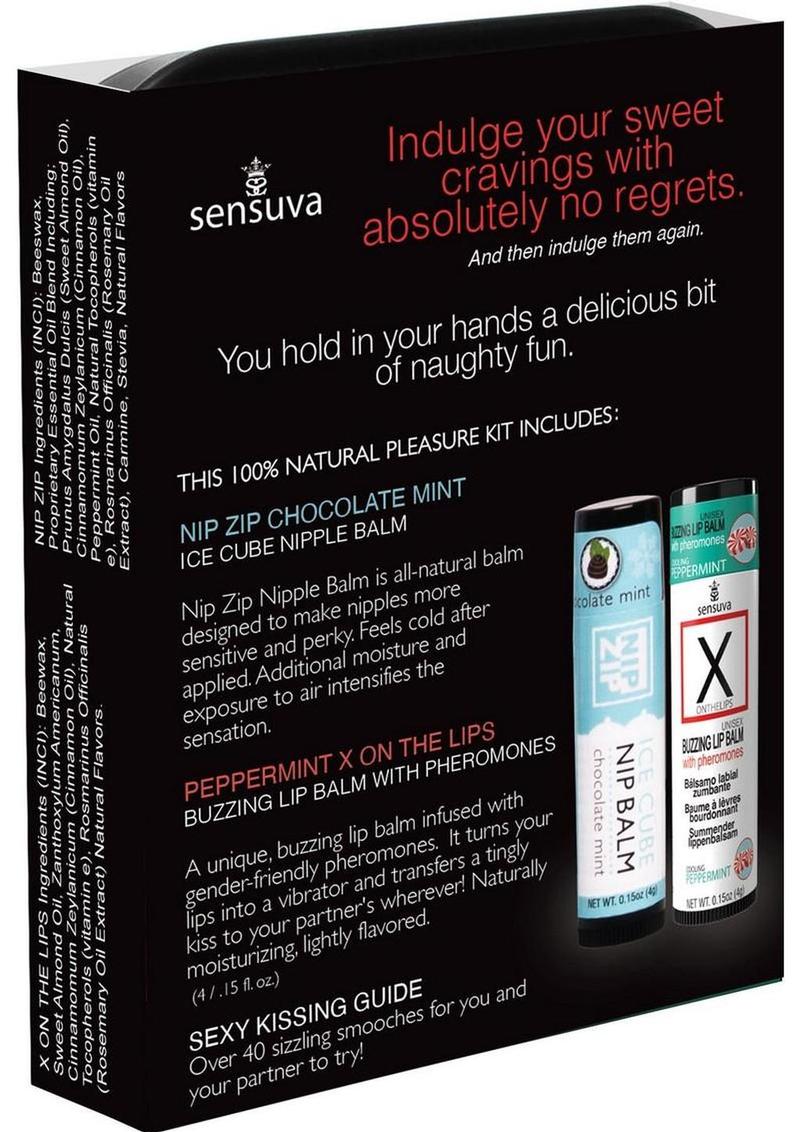 Sensuva Pheromone Infused Lips N Nips Pleasure Kit