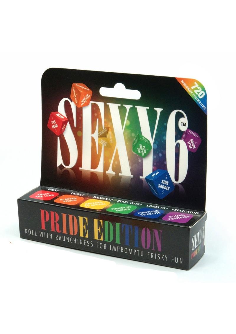 Sexy 6 Couples Dice Game - Pride Edition