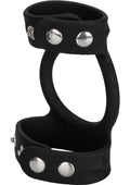 Silicone Tri-Snap C and B Cage Cock Ring