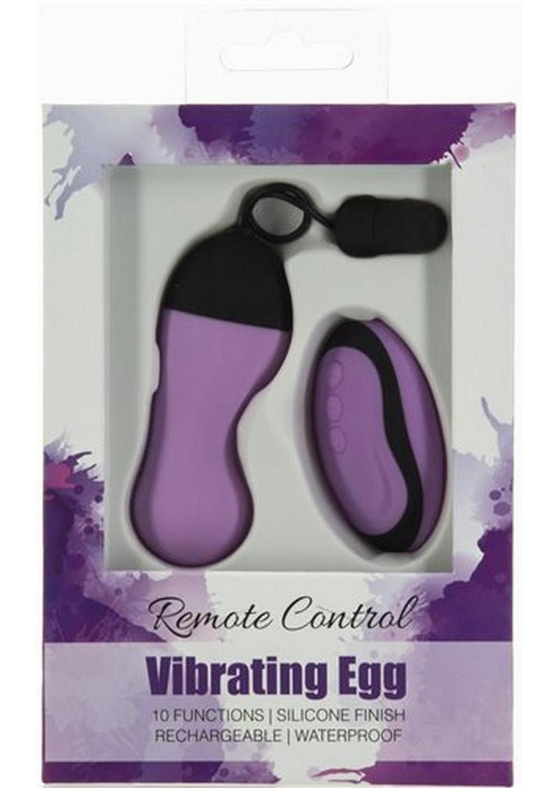 Simple and True Vibrating Rechargeable Silicone Egg with Remote Control