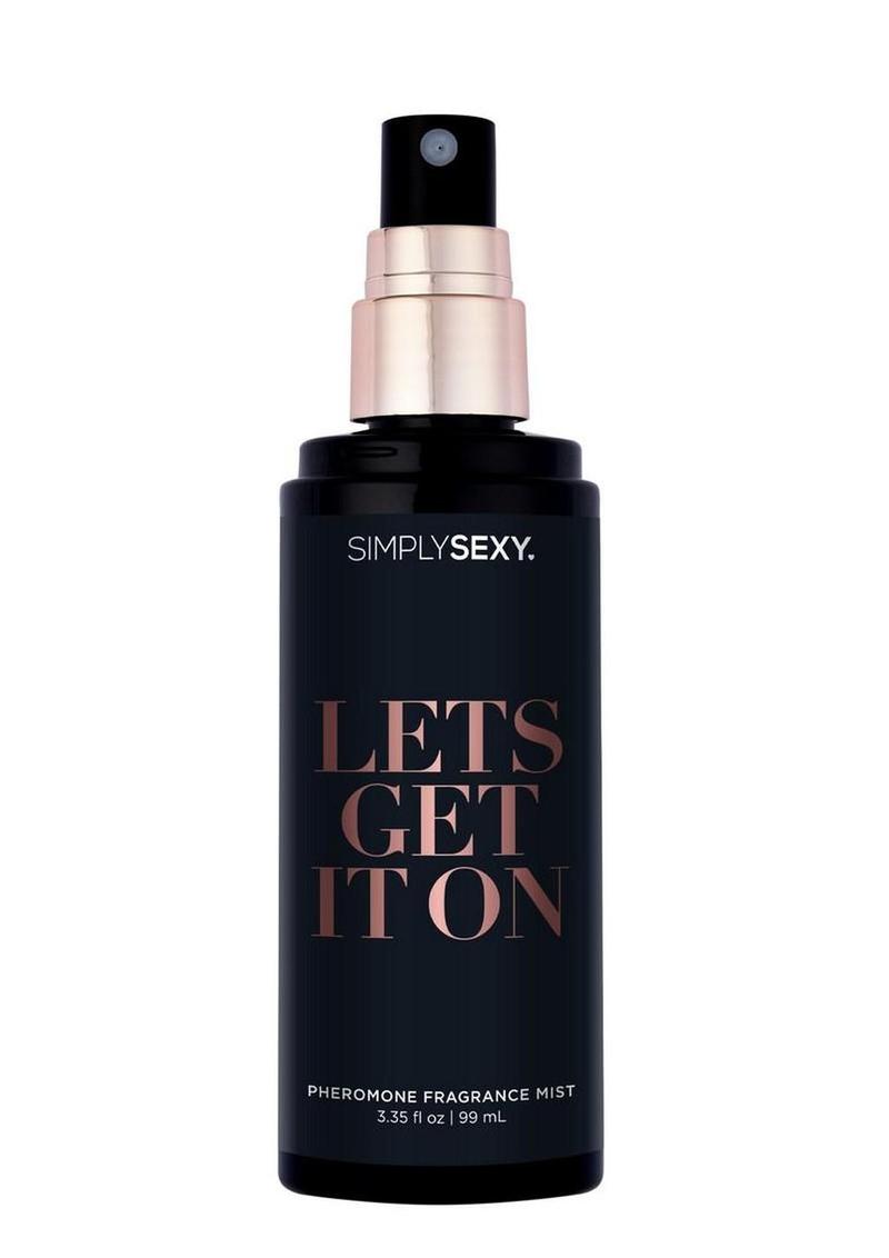 Simply Sexy Pheromone Body Mist Let's Get It On