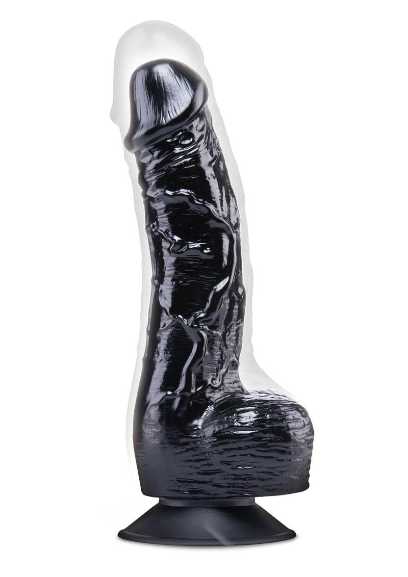Size Up 6 Inflatable Dildo with Balls