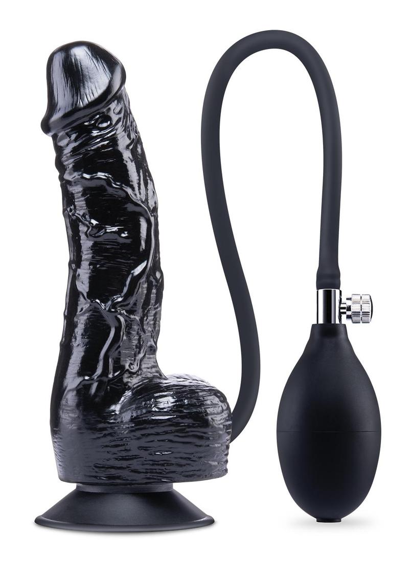 Size Up 6 Inflatable Dildo with Balls