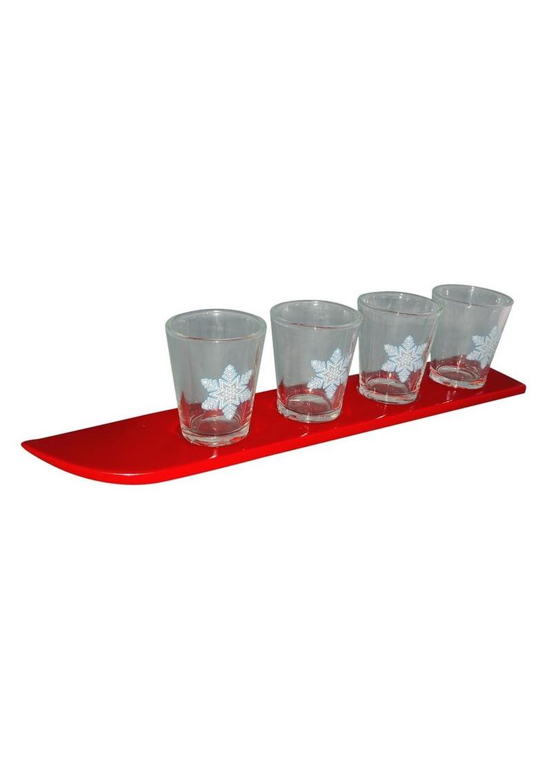 Ski Shot Glasses