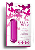 Skins Super Excite Silicone Rechargeable Bullet