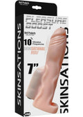 Skinsations Pleasure Boot Extreme Vibe Rechargeable Silicone Cock Sleeve