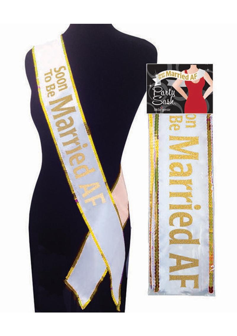 Soon to Be Married Bride Sash