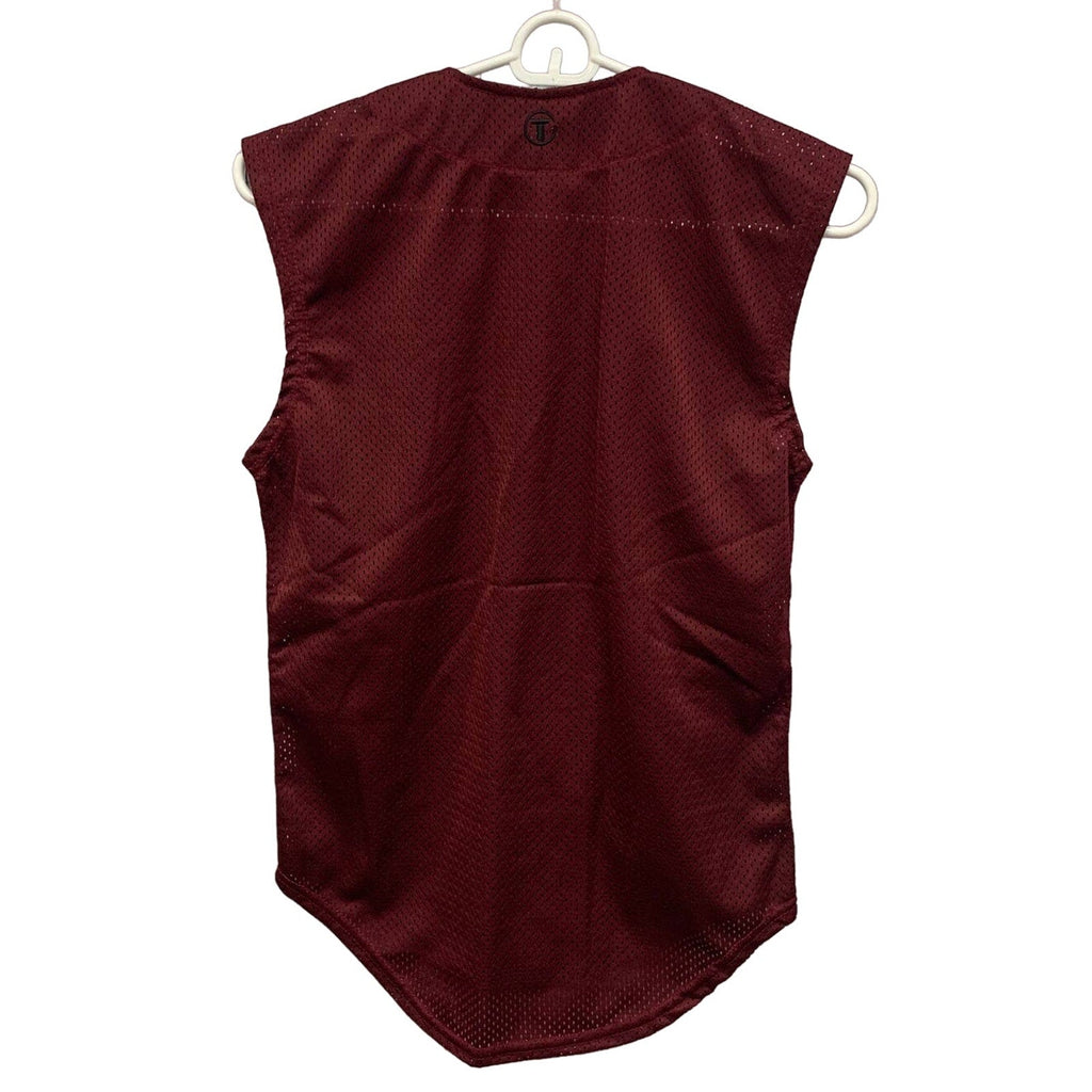 New Tag Team Youth Large Button Down Sports Mesh Jersey Uniform Tank Top