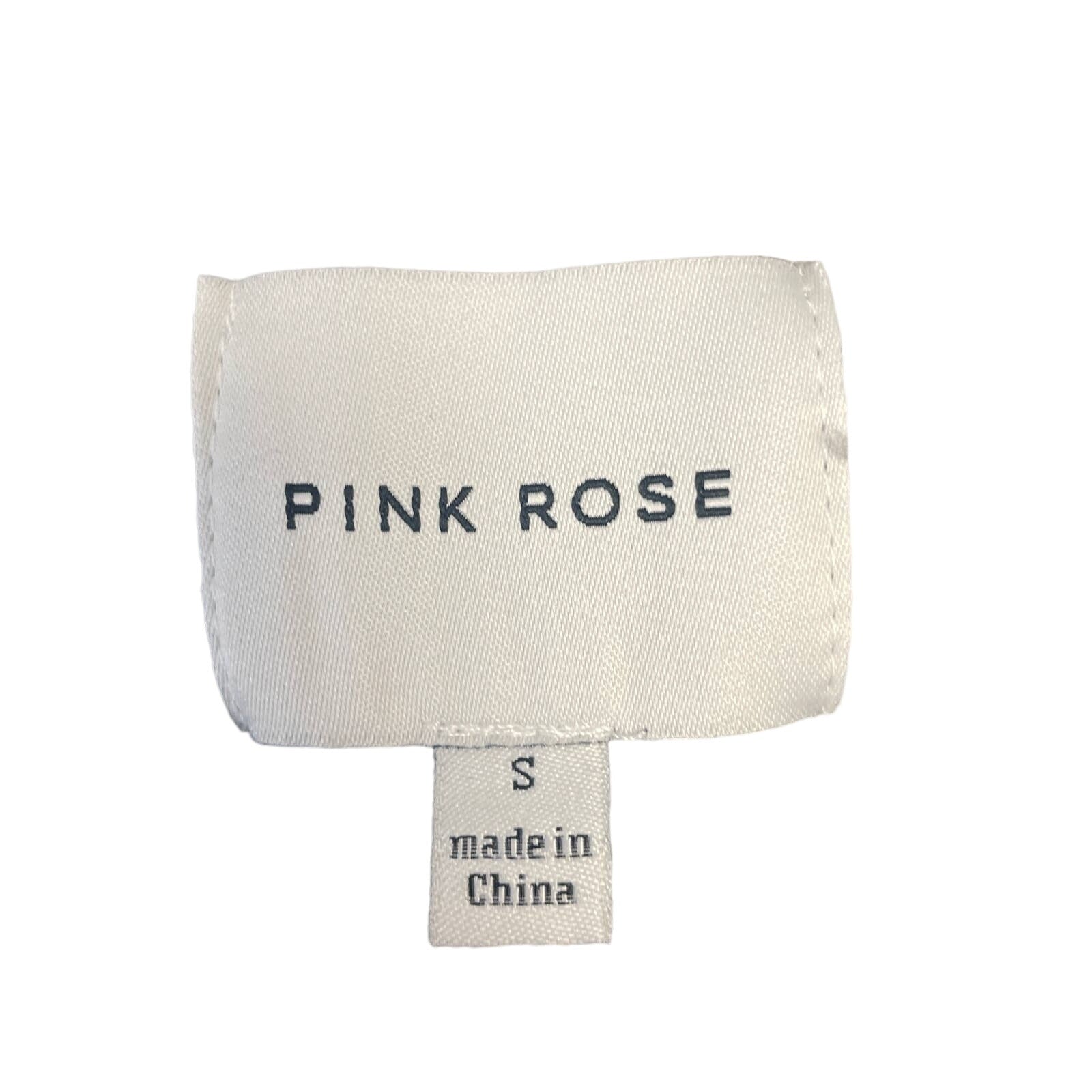 New Pink Rose Womens Small Sleeveless Argyle Polyester Blend Tank Top Sweater