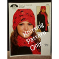 New Plymouth Yarn Encore Mega Hat & Scarf Knitting Pattern P434