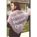 New JoAnne Turcotte Plymouth Yarn P455 Outback Mohair Scarf Knitting Pattern