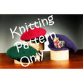 New Fiber Trends AC-8 Bev Galeskas Felt Cap Beret Hat Knitting Pattern