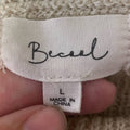 Becool Womens Large 100% Acrylic Long Sleeve Cowl Neck Long Knit Sweater