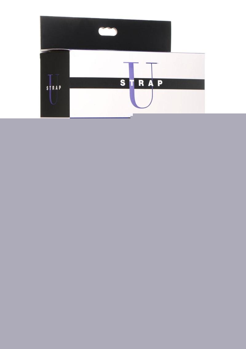 Strap U 28x Rechargeable Silicone 28x Double Dildo with Harness and Remote Control