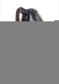 Strict Brunette Ponytail Bondage Hood