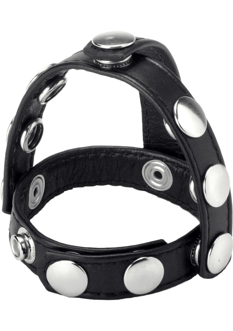 Strict Snap-On Cock and Ball Harness