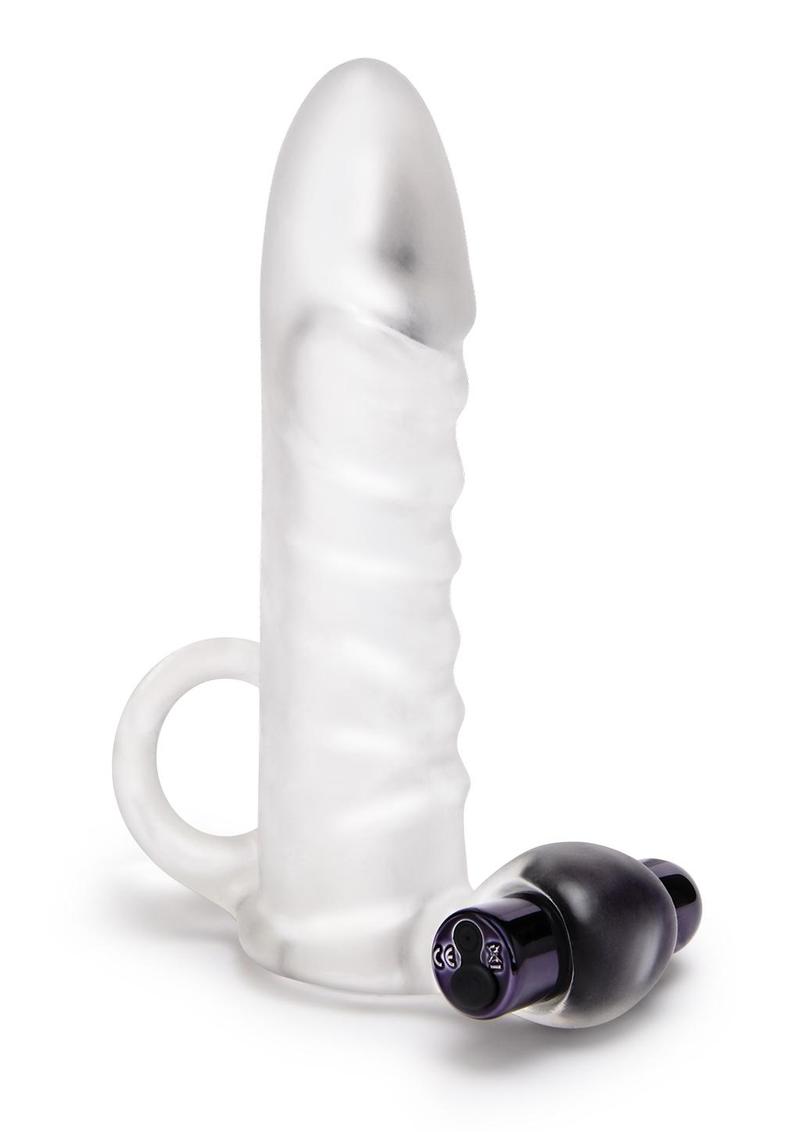 Su Clr Vbr Penis Xtndr W/ Ball Loop
