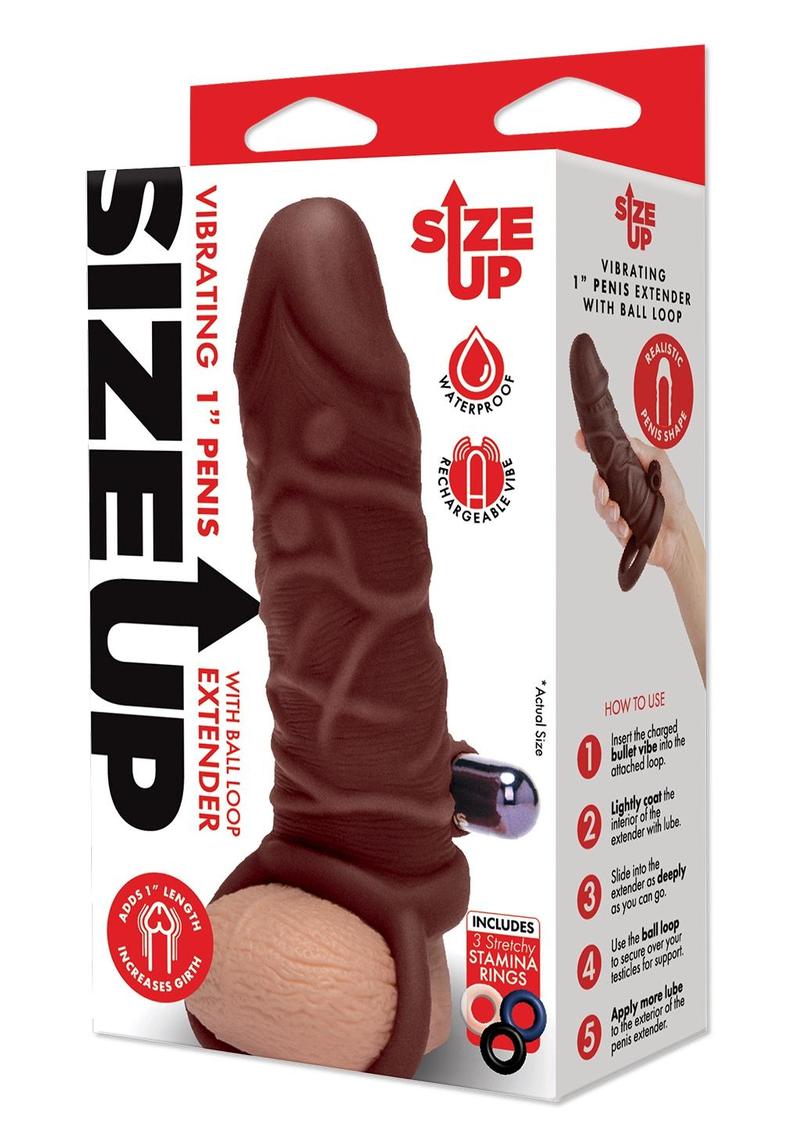 Su Silicone Vbrting Penis Xtndr-Dark