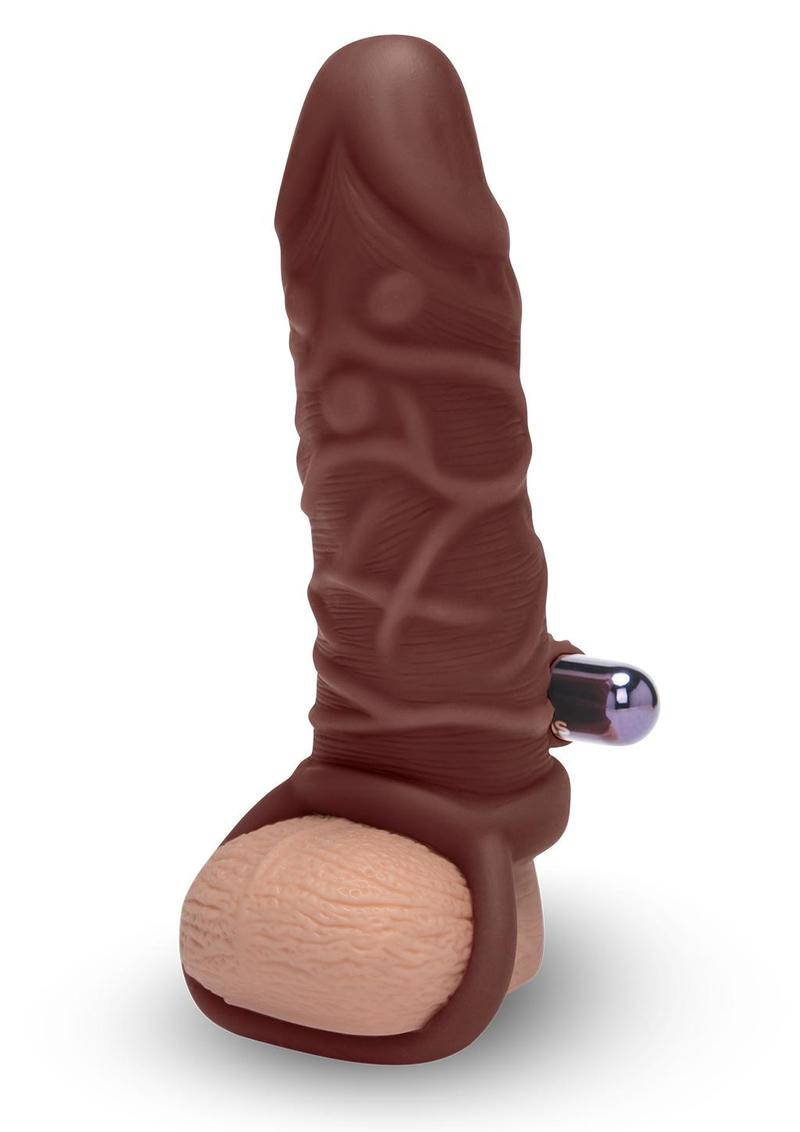 Su Silicone Vbrting Penis Xtndr-Dark