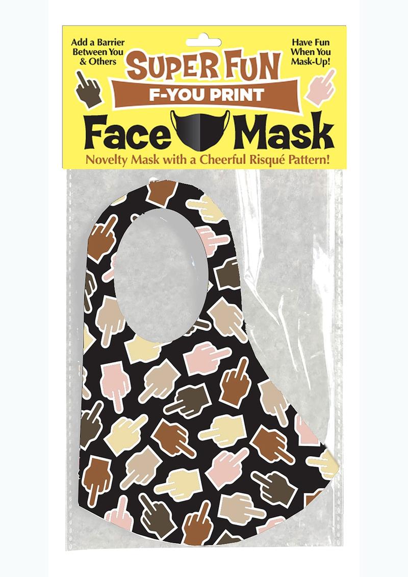 F U Finger Mask – Bold & Playful Face Covering