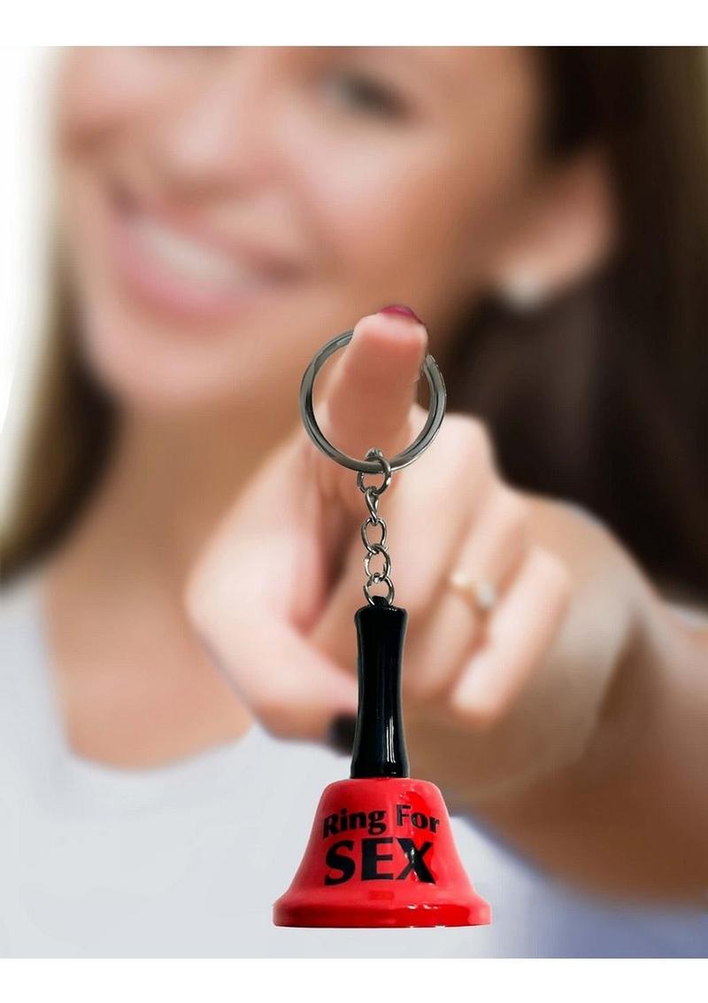 Ring Bell for Sex Keychain