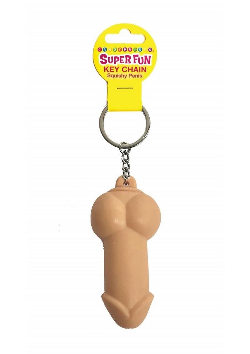 Squishy Penis Fidget Toy Keychain