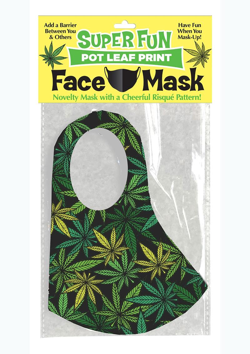 Pot Leaf Mask – Fun Weed-Inspired Face Covering
