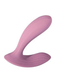 Svakom Erica Rechargeable Silicone App Compatible Dual Vibrator with Clitoral Stimulator and Remote