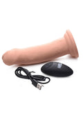 Swell 7x Inflatable and Vibrating Silicone Rechargeable Dildo with Remote Control