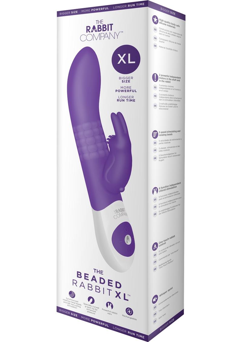 The Beaded Rabbit Rechargeable Silicone G-Spot Vibrator