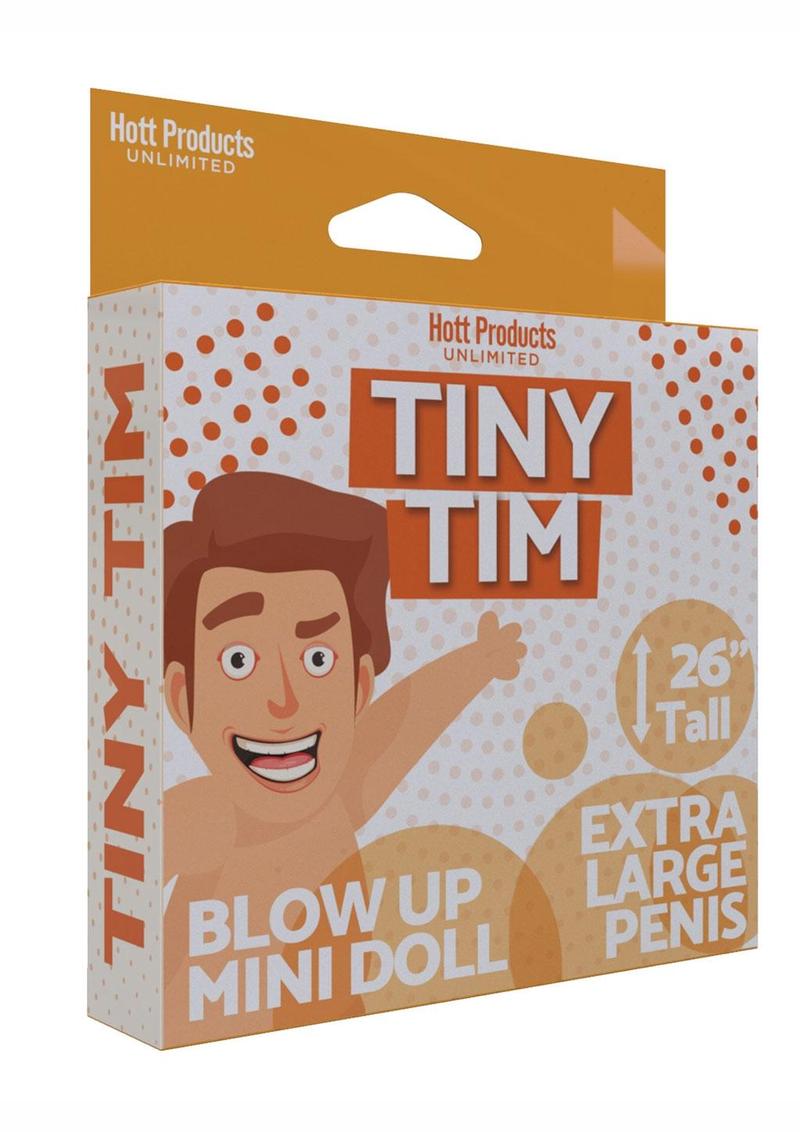 Tiny Tim Blow Up Party Doll