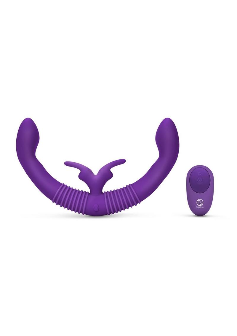 Together Toy Silicone Rechargeable Echo Function Vibrator For Couples with Remote Control