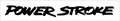 Ford Power Stroke Decal - 1.5" x 14"