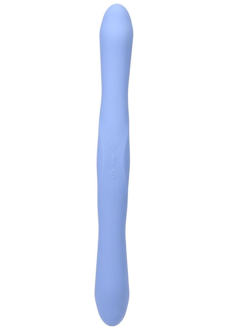 Tryst Duet Rechargeable Silicone Double End Vibrator with Remote Control