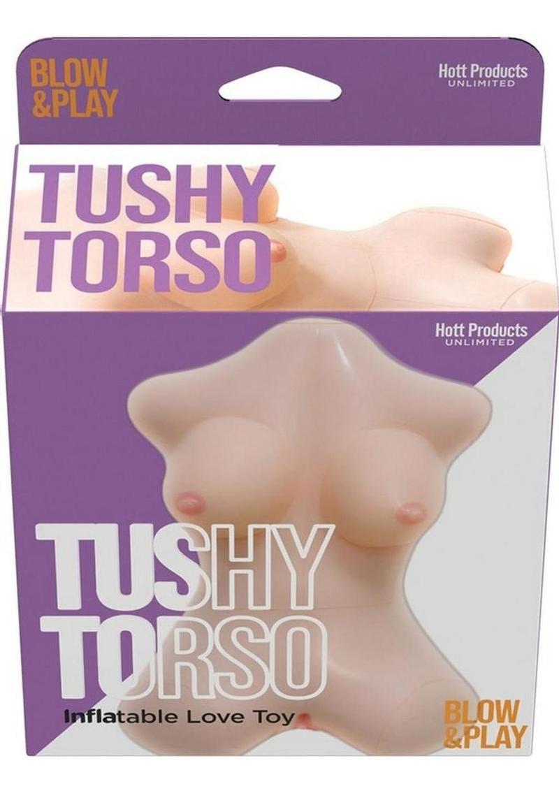 Tushy Torso Blow Up Doll with Vaginal Hole