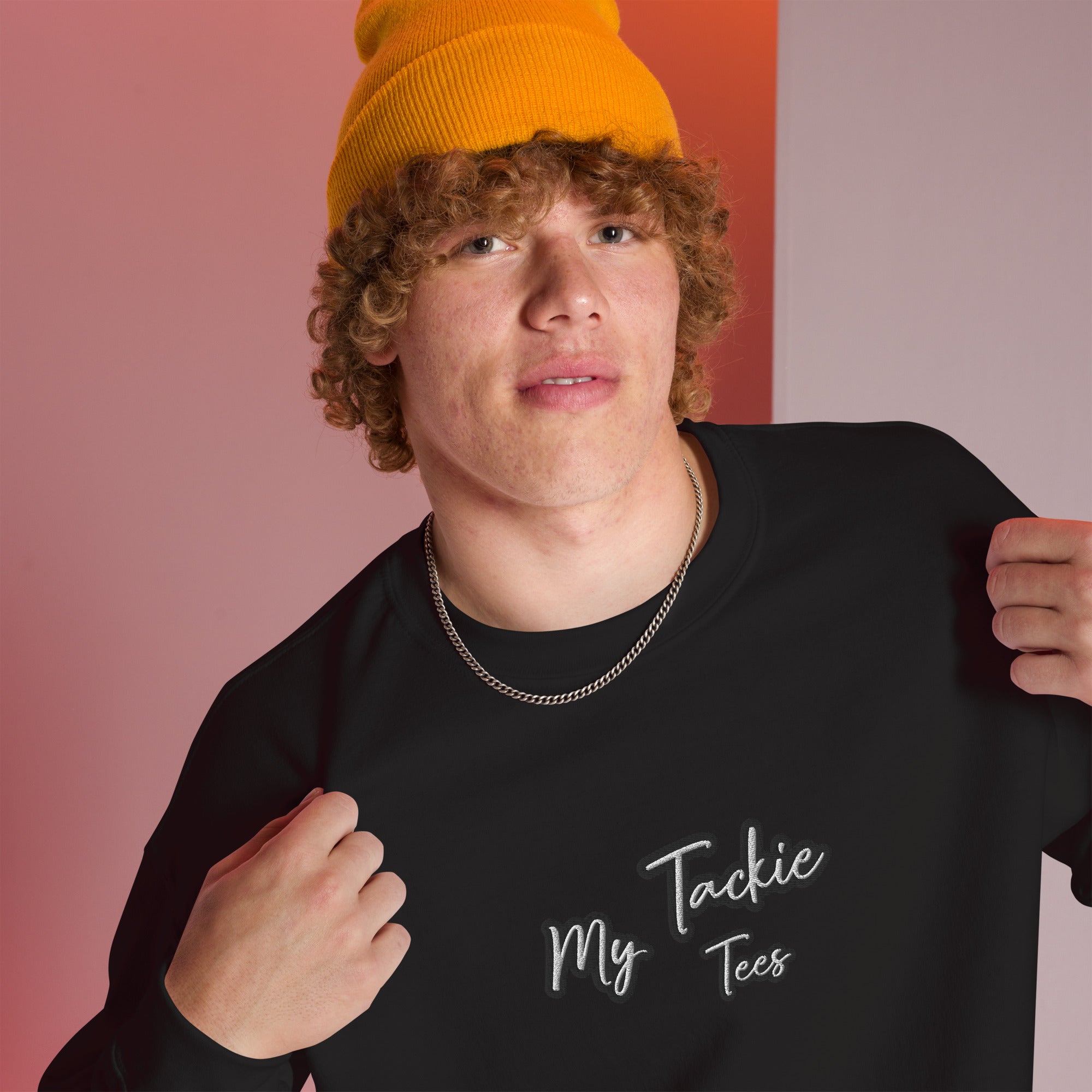 My Tackie Tees Men's Embroidered Sweatshirt | Premium Comfort Streetwear
