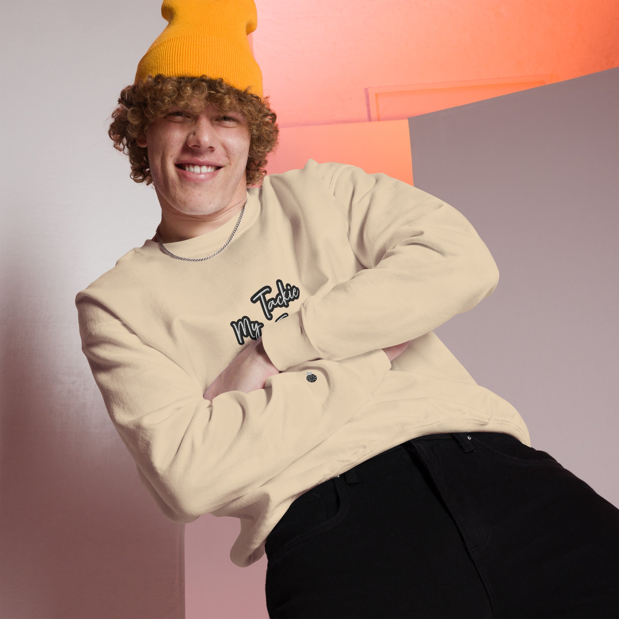 My Tackie Tees Men's Embroidered Sweatshirt | Premium Comfort Streetwear