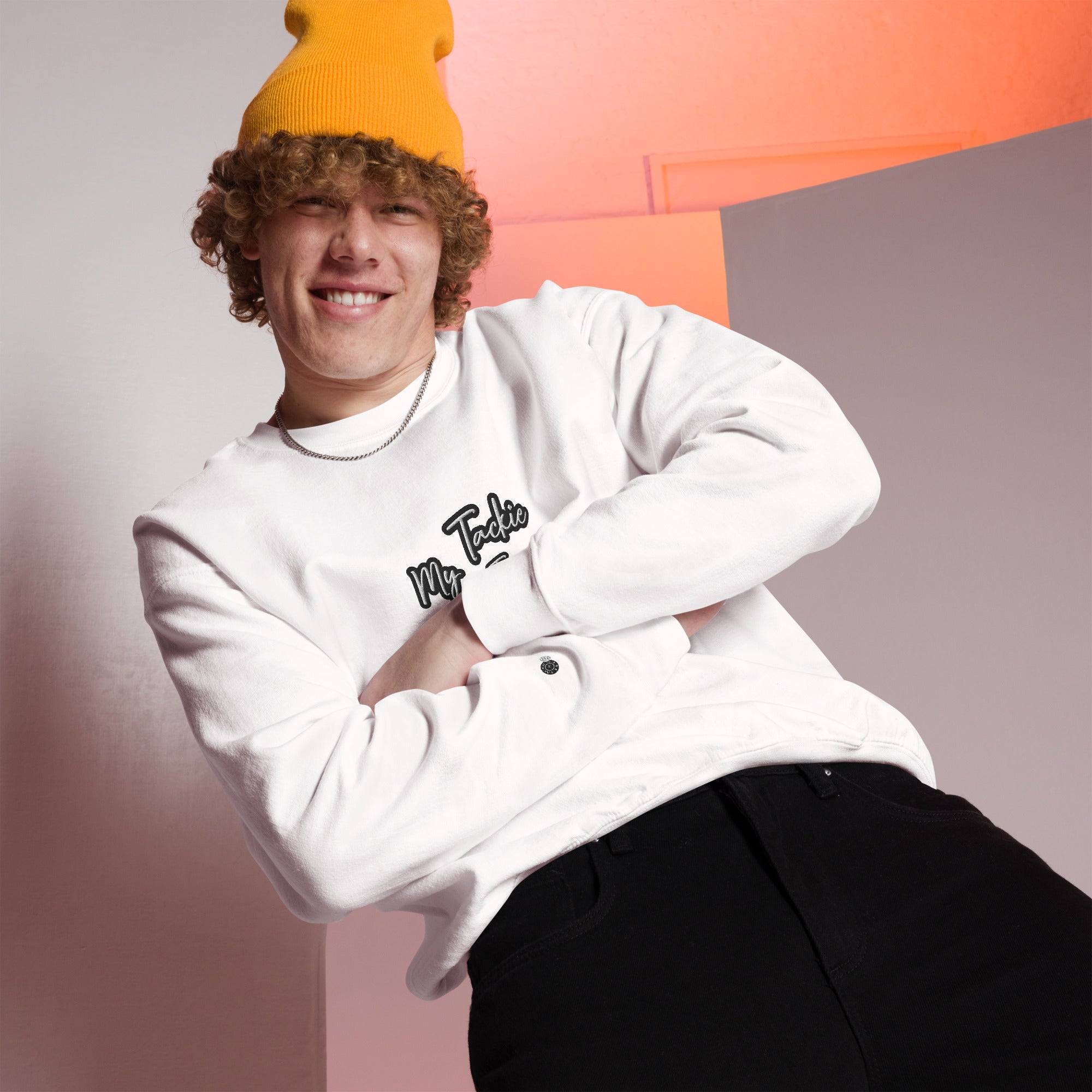 My Tackie Tees Men's Embroidered Sweatshirt | Premium Comfort Streetwear