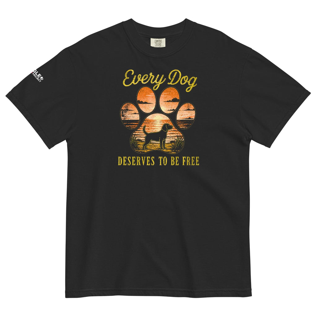 Free Western Paw Pigment Dyed Uni T (All Profit Donated)