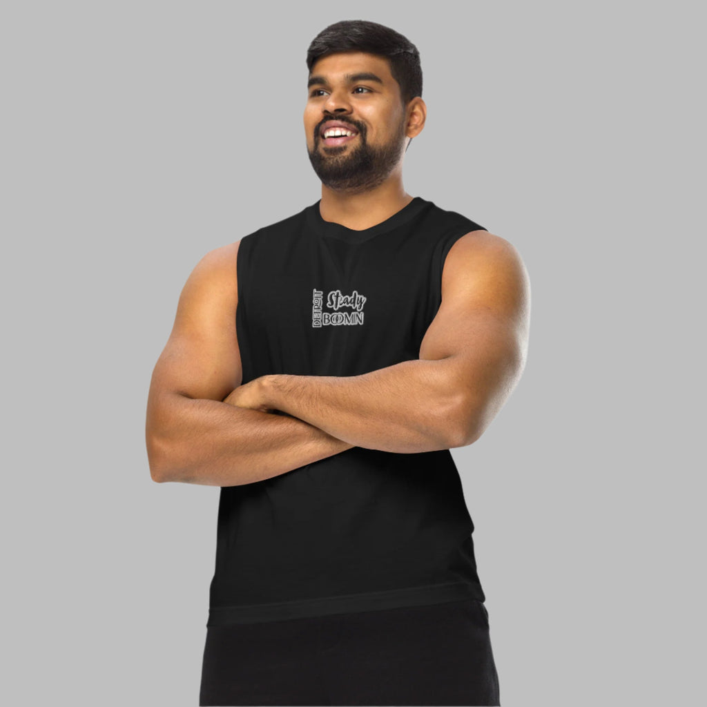 Detroit Steady Boomin Muscle Shirt | Premium Detroit Streetwear Tank