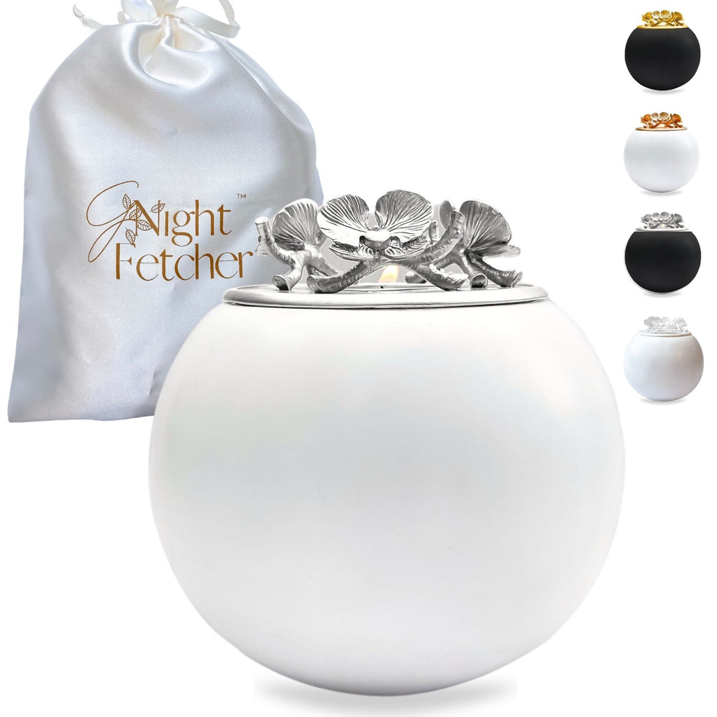 Orchid Urn for Dog & Pet Ashes - Handmade