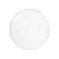 Vegware 96-Series PLA Flat Lid with Straw Hole, Clear (QTY 1000), SKU C96F-CH